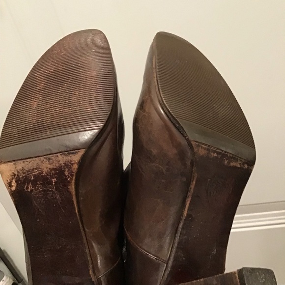 GUCCI Leather Vintage Boots Italy SZ 37/US 7 Made in Italy SN: 0047 313 103 37 - Picture 7 of 16